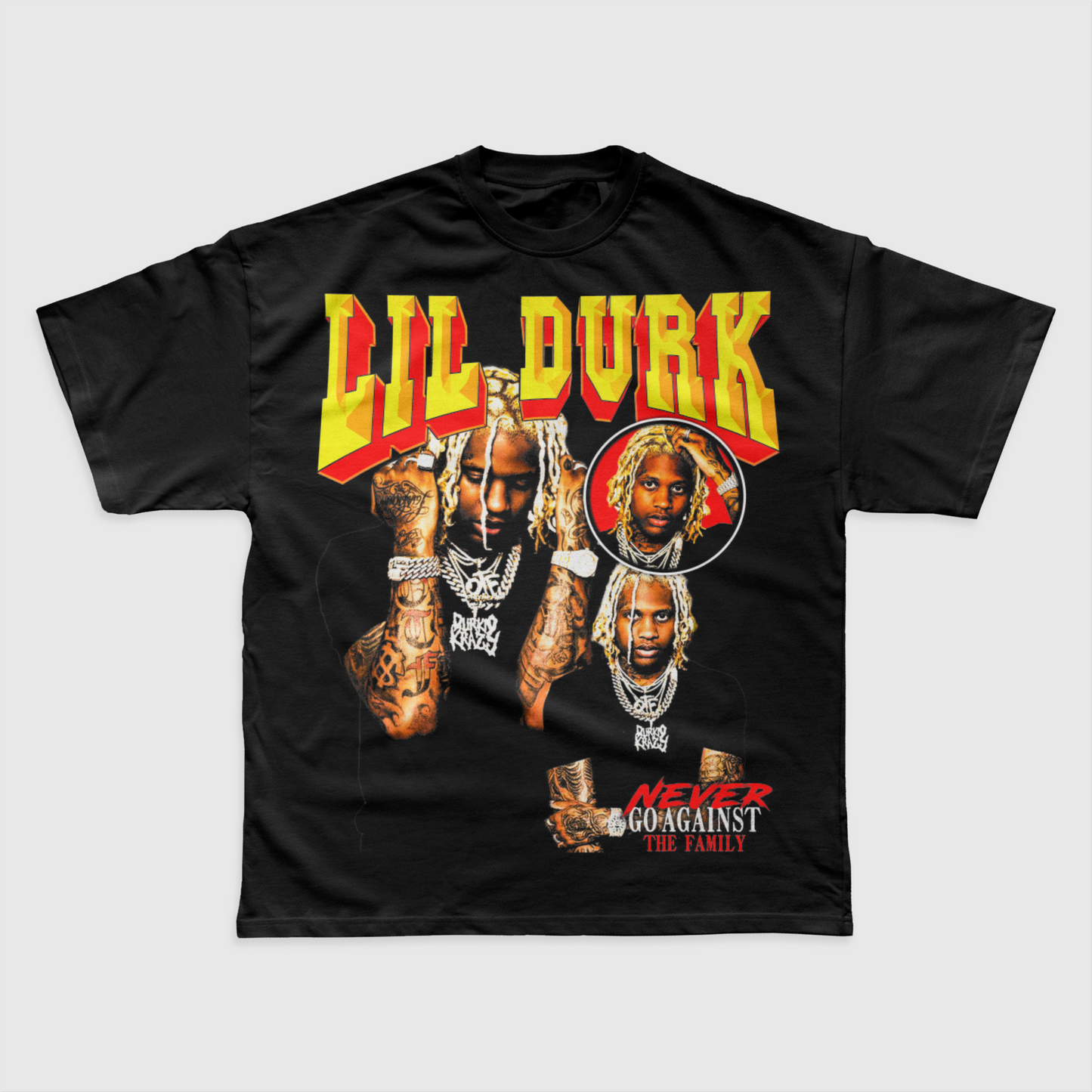 LIL DURK VINTAGE RAP TEE