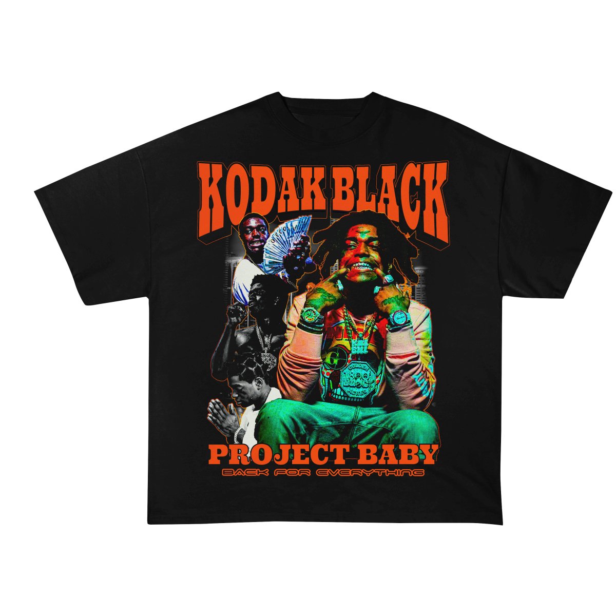 KODAK BLACK RAP TSHIRT - NoFeelingsClub