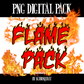 FLAMES PNG PACK
