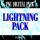 LIGHTNING PNG PACK